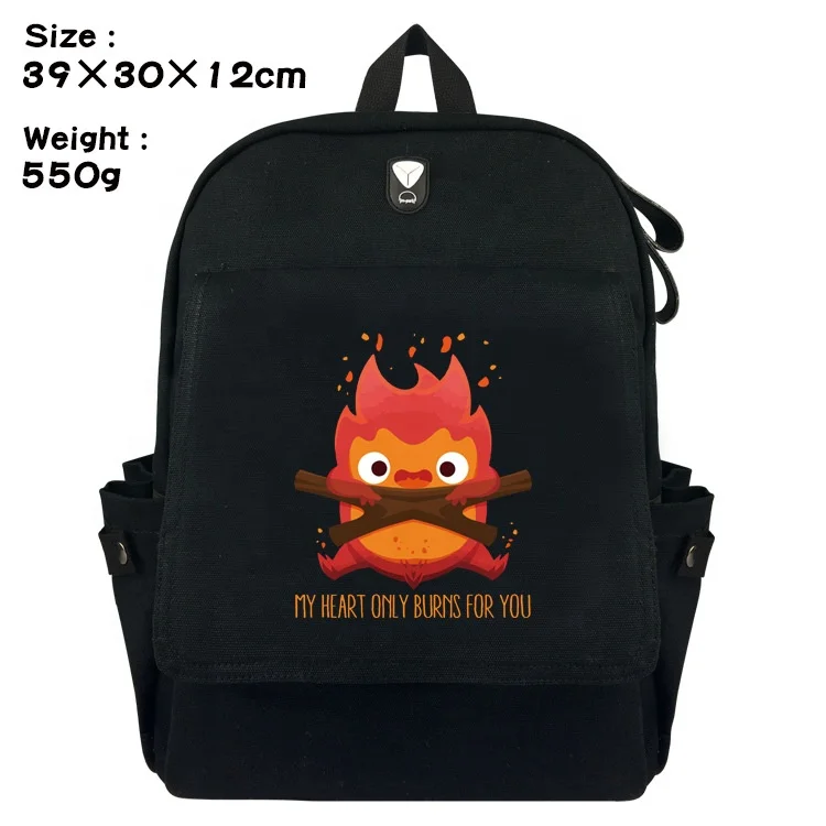 11 Styles My Neighbor Totoro Anime Cartoon Canvas Backpack Students Bag Japanese Anime Bags for Kids