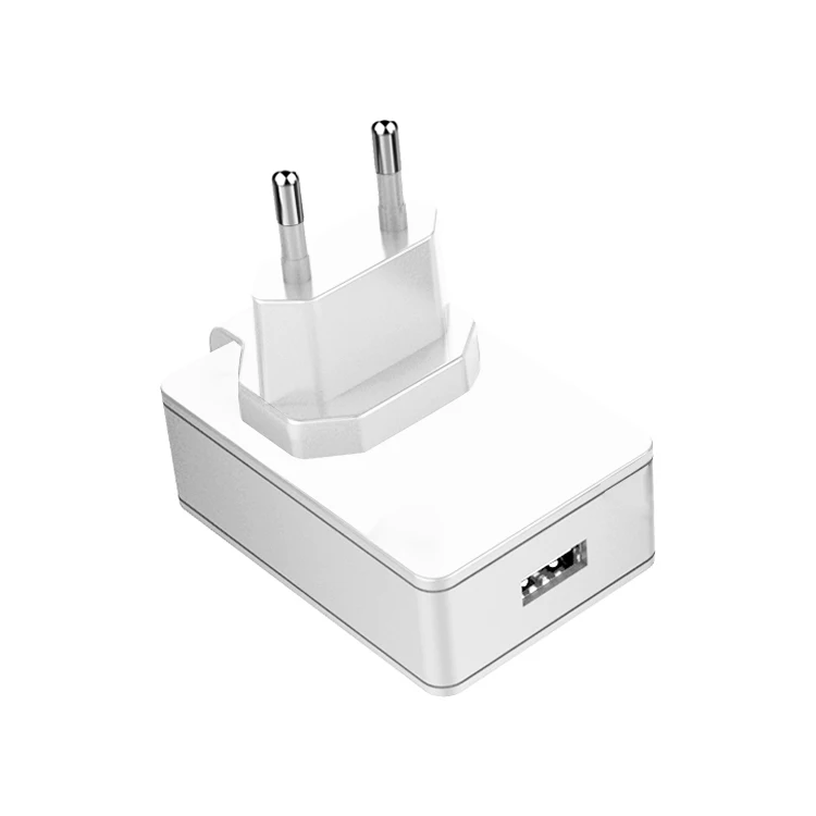 
 High quality wholesale USB 5v2.4a 12W charger smart phone universal charging head  