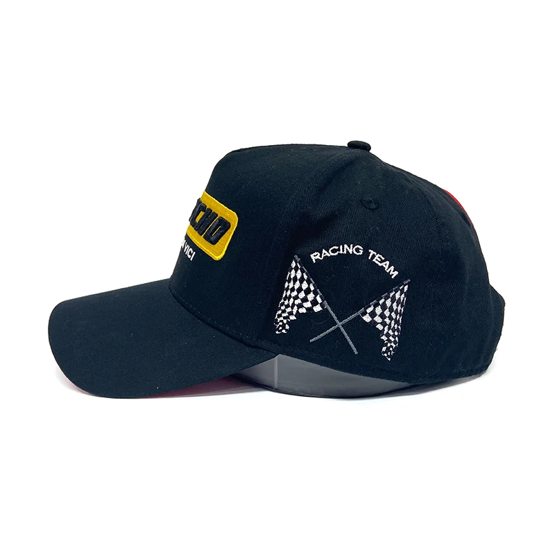 heartsing alibaba high quality cap embroidery hats custom baseball adjustable 3d embroidery five panel baseball cap
