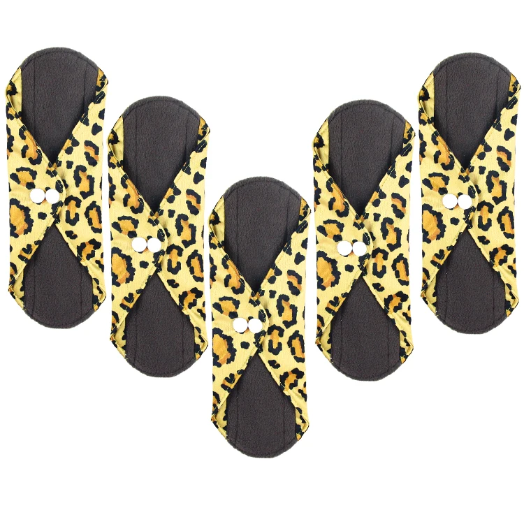 Famicheer BSCI reusable organic cotton sanitary pads menstrual sanitary cloth menstrual