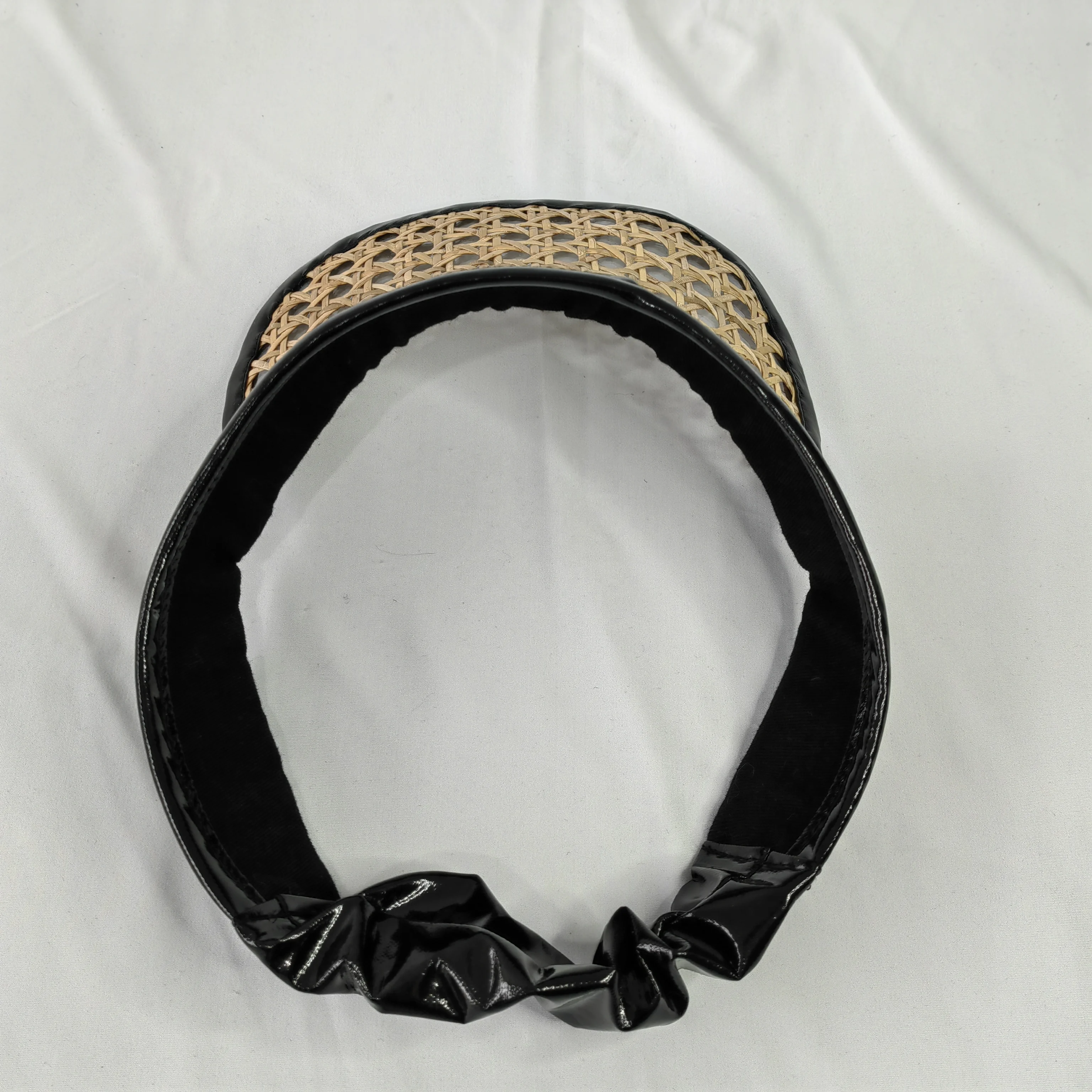 Korean fashion trend Bamboo fashion sports hat A large brim a hat