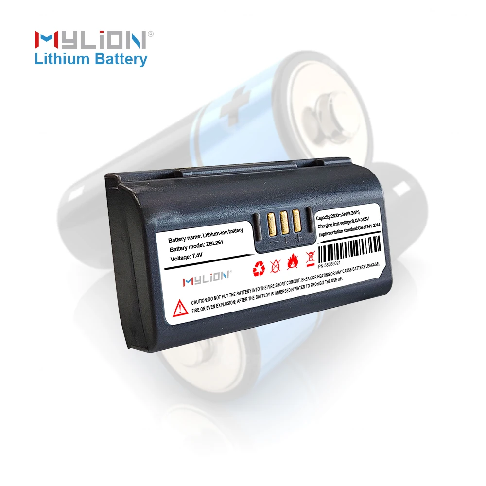 High Capacity 2600mAh 7.4V 18650 Cylindrical Lithium Ion Battery Pack With Case For Portable Devices Market