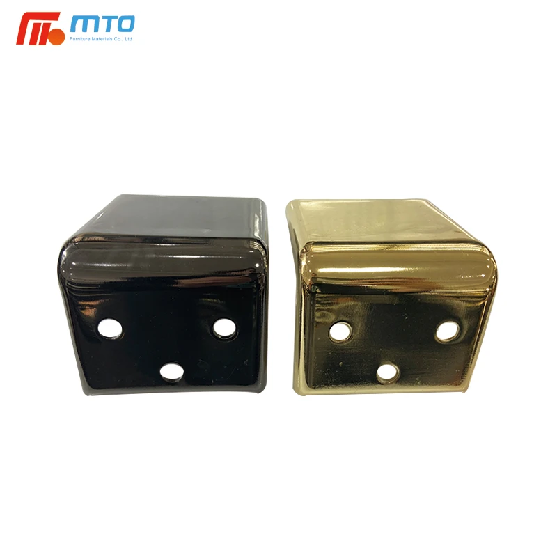 Wholesale Modern 140MM Brass Gold Color Metal Sofa Foot