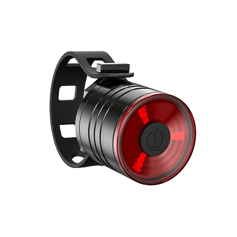 Bike Light buttonbattery chargeable Cycling Helmet Headlight Waterproof Bicycle Headlight Rear Taillight Lamp Flashlight