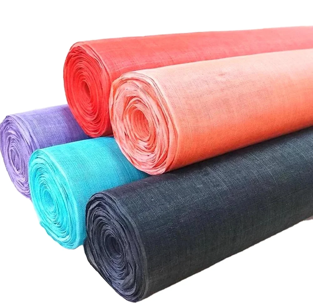 Шляпка, базовые материалы для отделки шляп, ткань sinamay