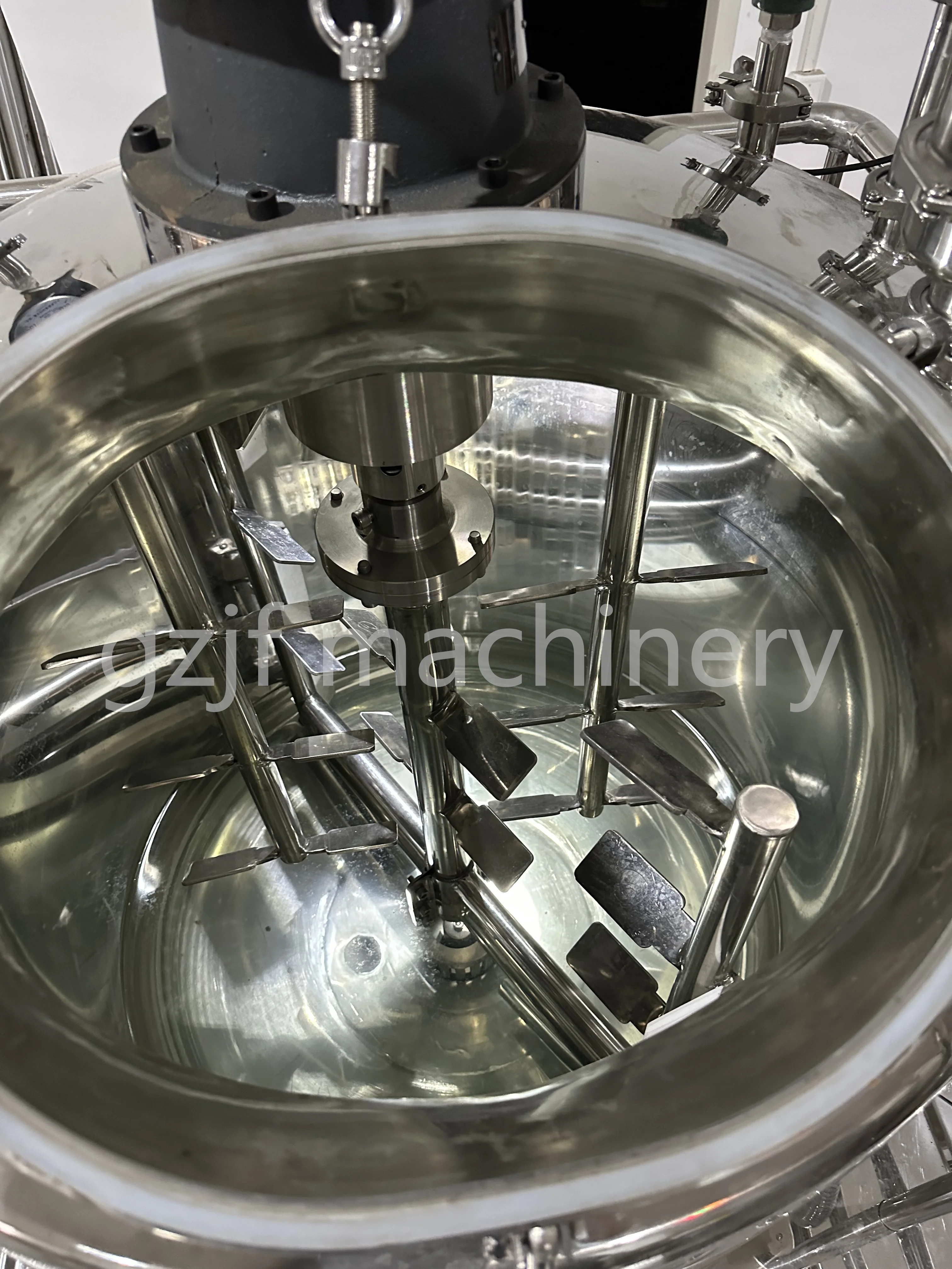Business how to make Cosmetic liquid detergent production line liquid soap machine detergent production line Emulsion Machine