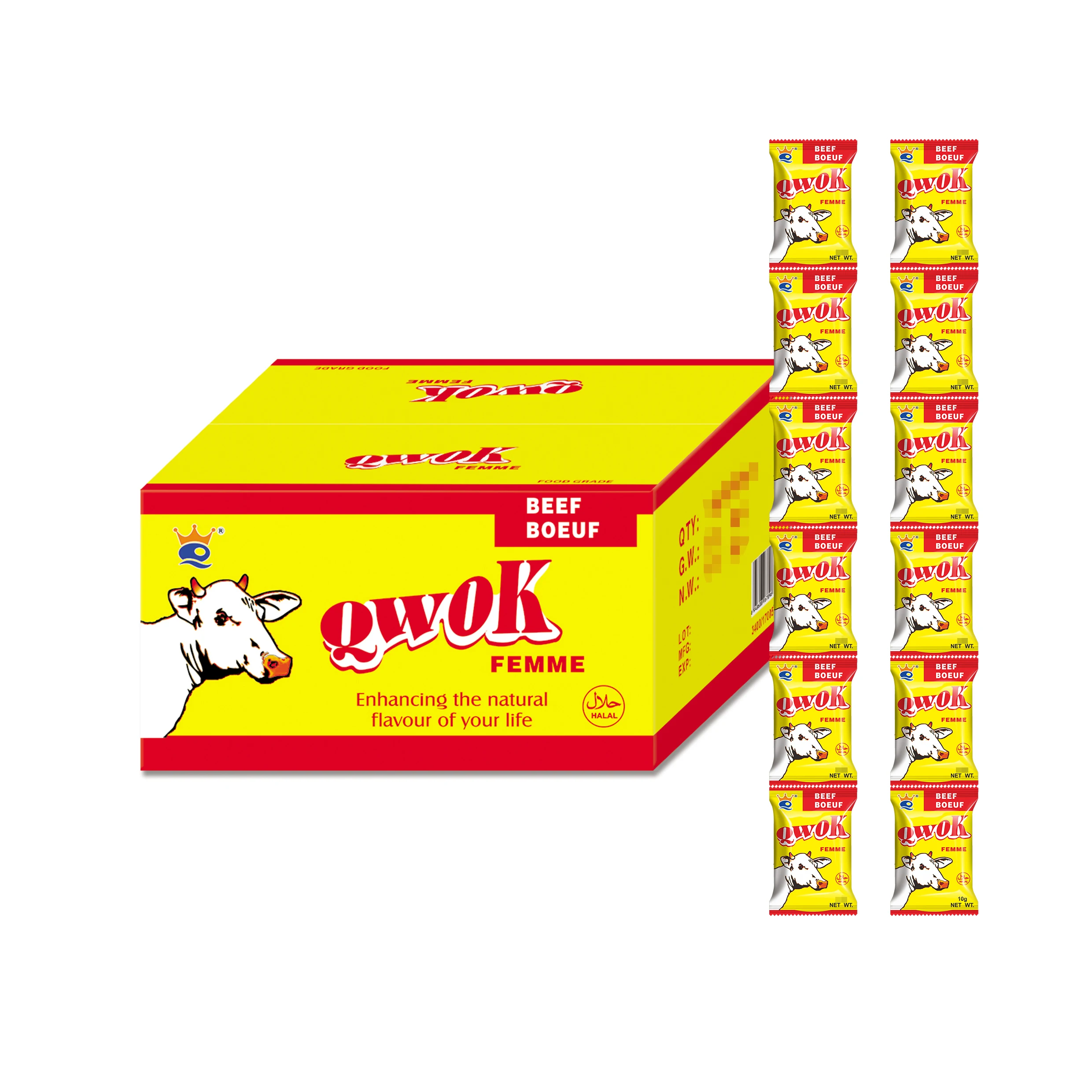 17g beef flavor seasoning powder HALAL hot-selling oversea