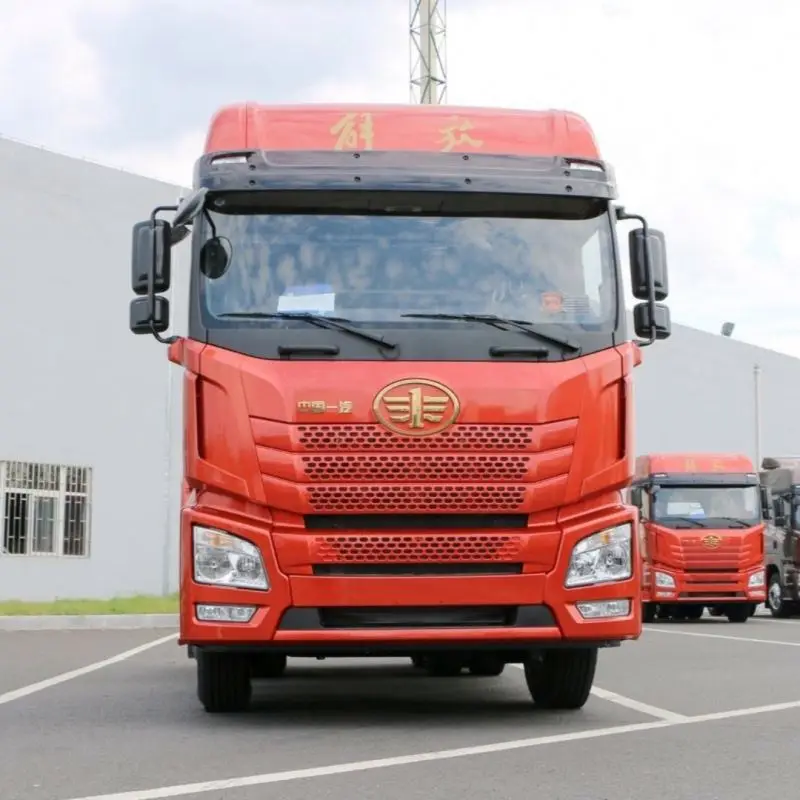 LHD FAW JH6 Left Hand Drive 460 Horse Power 100 Tons 6x4 New Condition Diesel Fuel Tractor Trucks Head