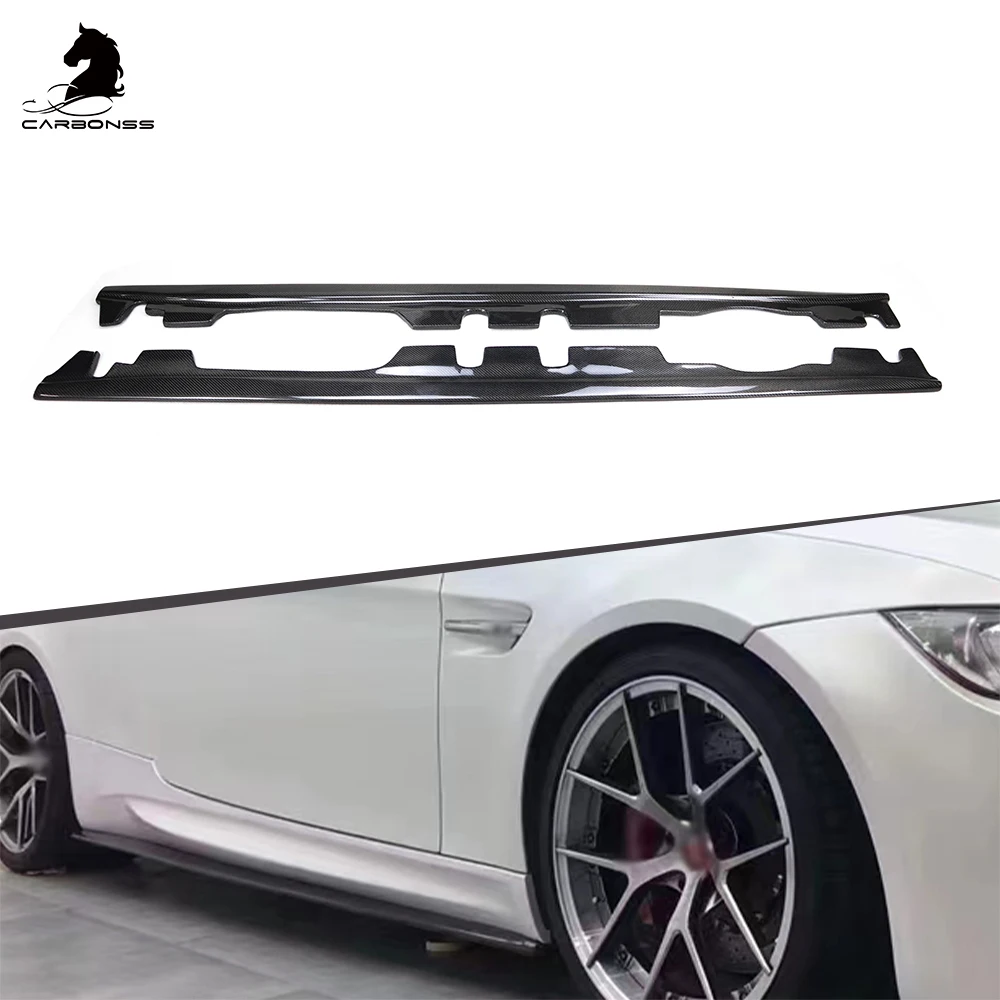 Автомобильные Боковые удлинители из углеродного волокна для BMW E92 M3 2008-2013