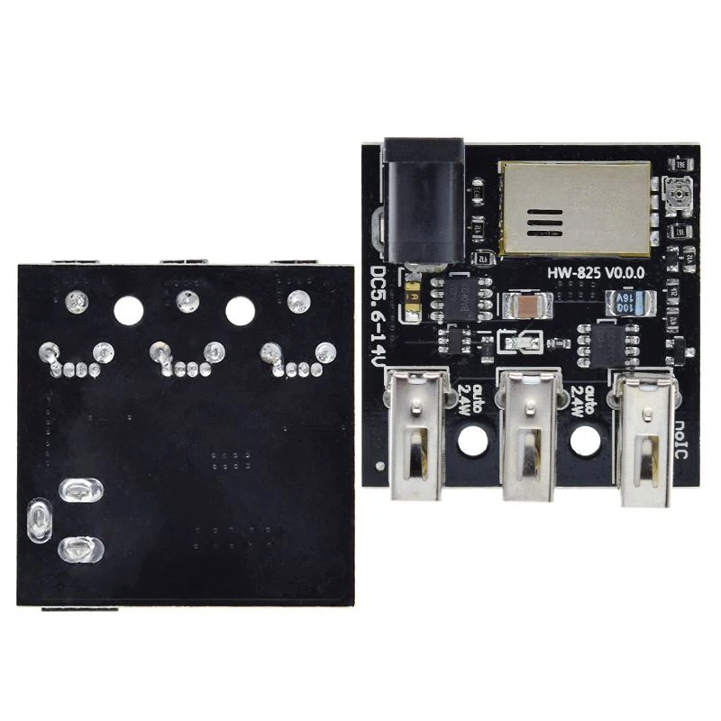 9V 12V to 5V 8A USB Mobile Power Supply Step-down Module 3-Port USB Mini Charging Module