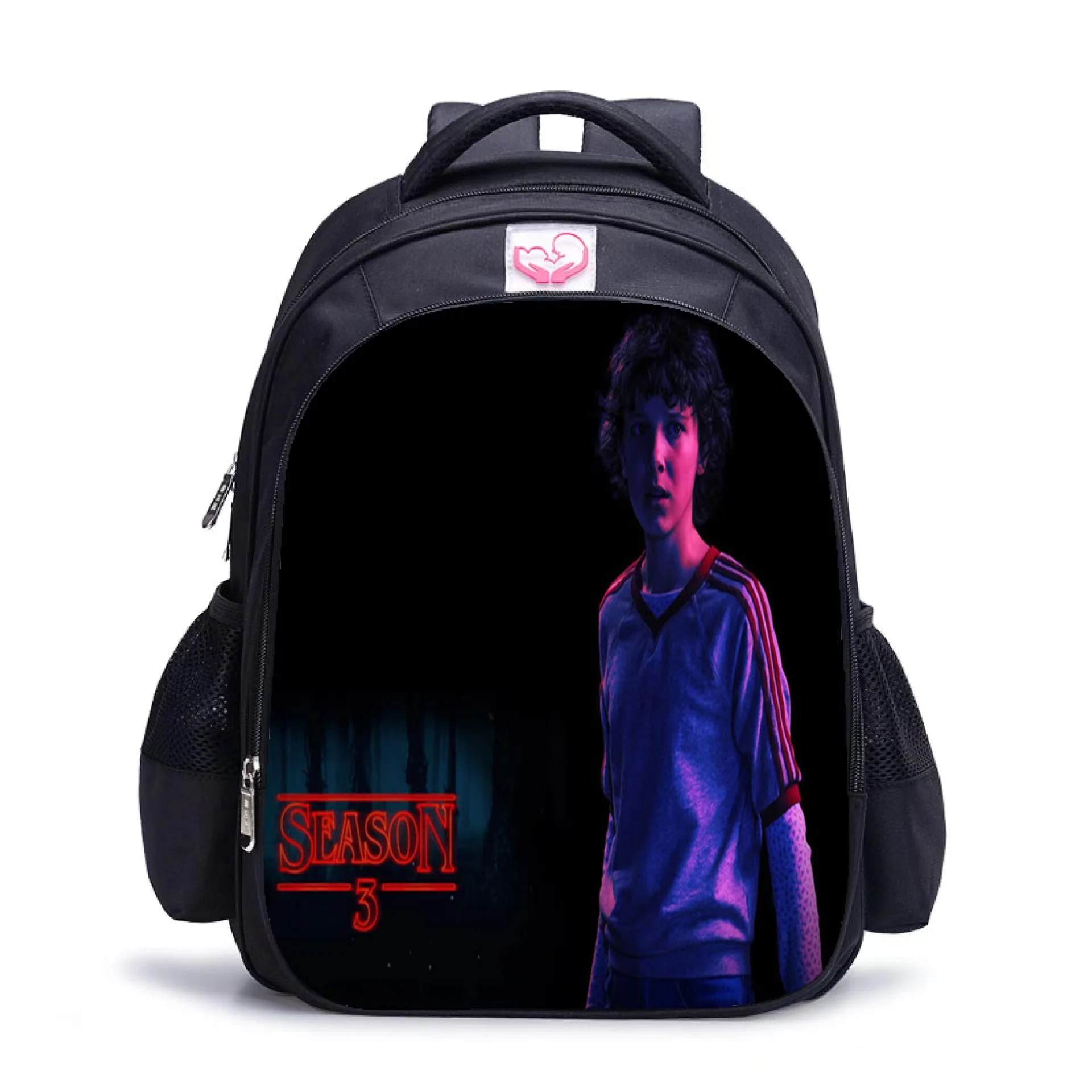 Wholesale Teen School Backpack Waterproof Oxford Durable Black Student Back