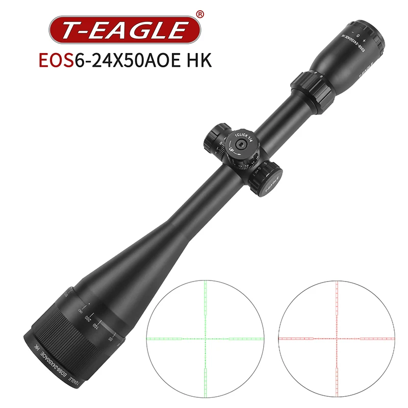 T-EAGLE EOS6-24X50 AOE HK Long Range Tactical Hunting Discovery Scopes & Accessories High Sensitivity Precision Optics