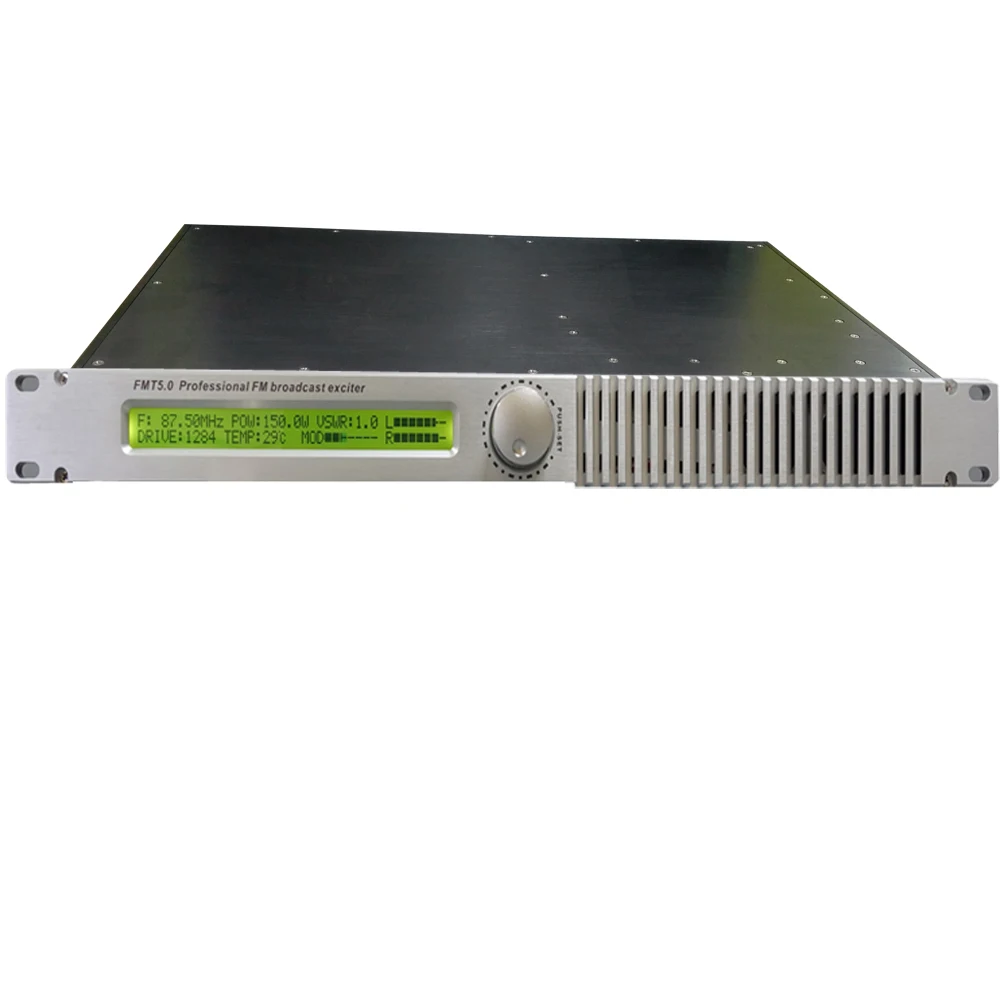  FMUSER FMT5.0-50W 50 Вт Fm-передатчик для церковной FM-радиостанции 87 ~ 108 МГц высокоточный аудио