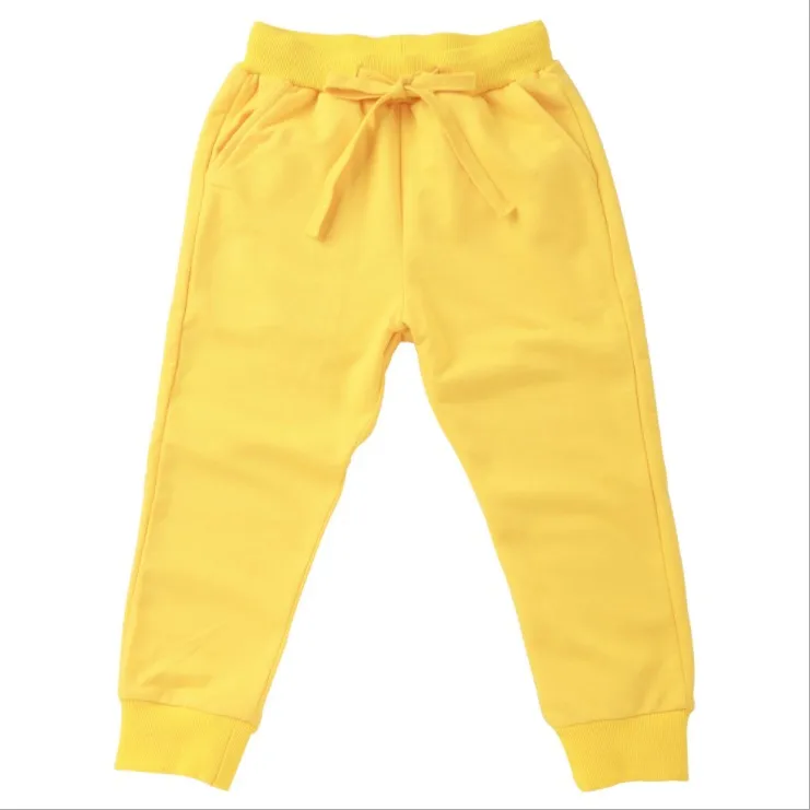 Детская одежда, однотонные джоггеры на шнуровке, хлопковые демисезонные Брендовые брюки для мальчиков, высококачественные детские спортивные штаны для мальчиков