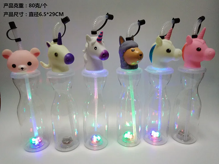 Personalized Customize Reusable Slush Ice Party Yard Cup Straw Disposable Led Clear Cup With Good Price