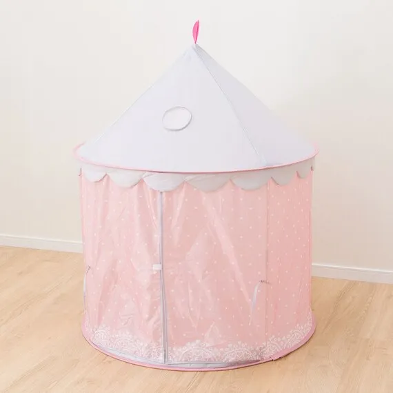 ABRIS WZFQ 2022 Indoor Outdoor Games Curtain Child Playhouse Princess & Prince Kids Castle Toy Tent