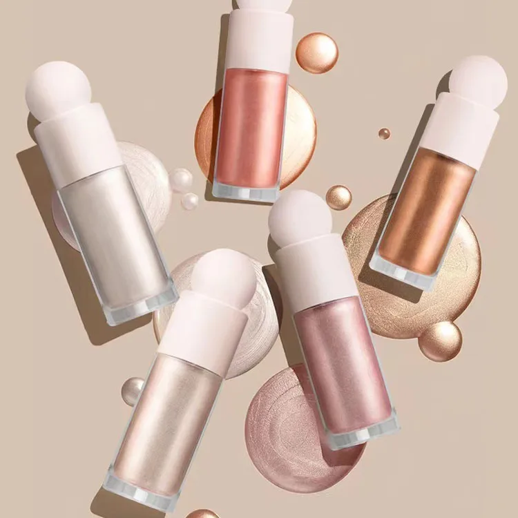 Private brand Fairy Shimmer liquid highlight waterproof body and face highlight DIY color custom logo