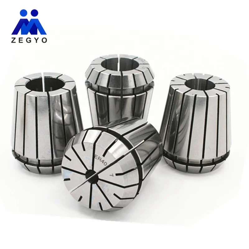 High Quality DIN6499B ER Collet Chuck Set Er 40 CNC Machine Center High Spring Steel 6 Months Fangzheng Provide Standard Size