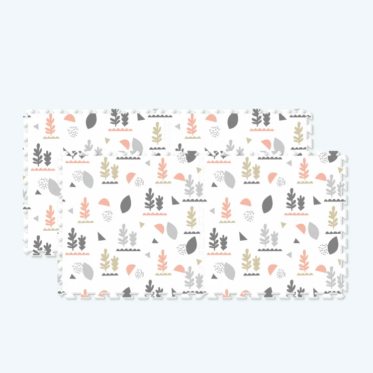 Factory sell foam mat children baby puzzle floor EVA puzzle floor  crawling mat game mat