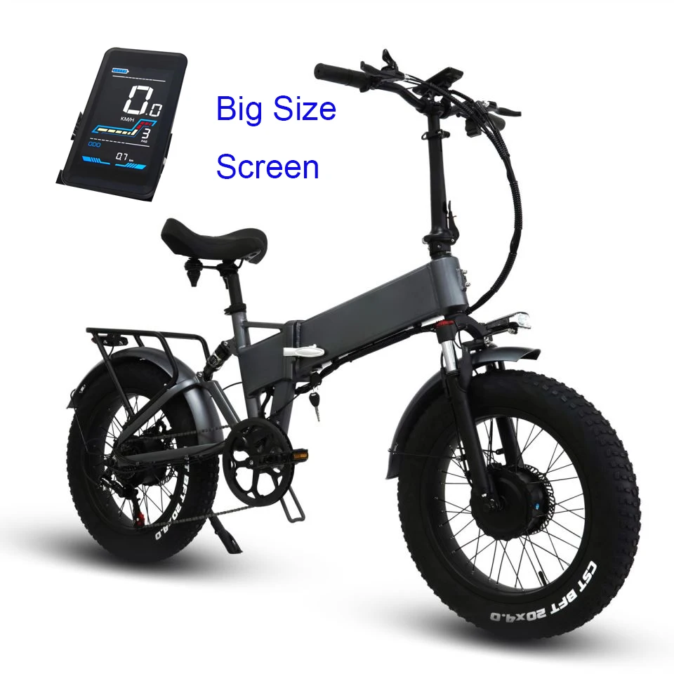 Poland Germany Netherlands Portugal 48v 20 inch fat tire dual motor e-bike 1500w eu stock electric bike
