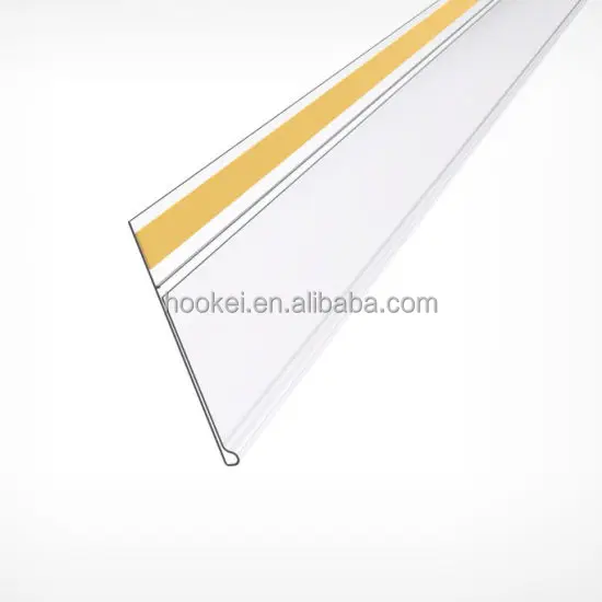 Adhesive 32mm Plastic PVC Data Strip Price Tag for Supermarket Shelves