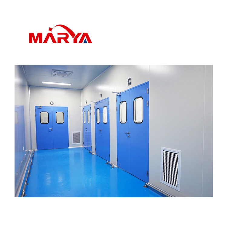 Shanghai Marya China AHU design class 10000 cleanroom turnkey project with modular cleanroom equipments