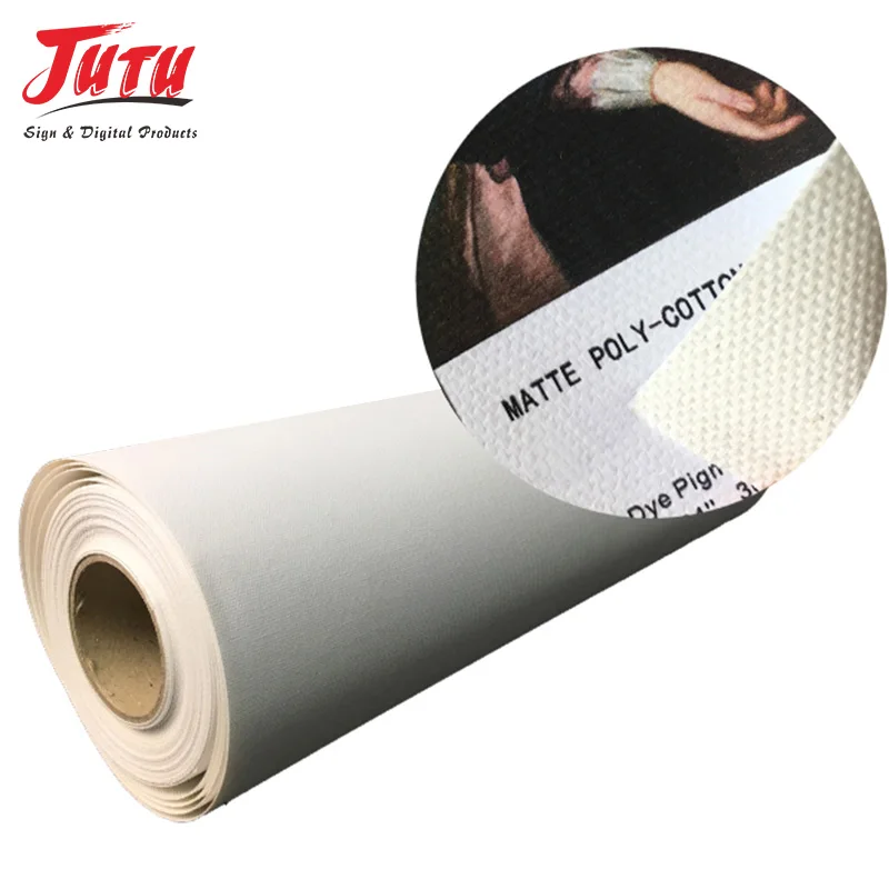 JUTU Direct Sale Factory Price Customized Wall Art Canvas Painting Roll