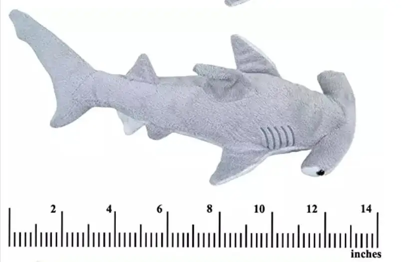 YIWU AULLAN High Quality Durable Blue Shark Plush Stuffed Toy Soft Pillows Animal Shark Seaworld Plush Toy