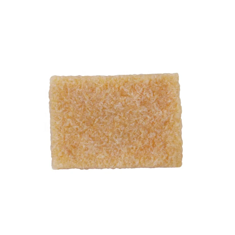 Natural pale crepe rubber for glue cleaning