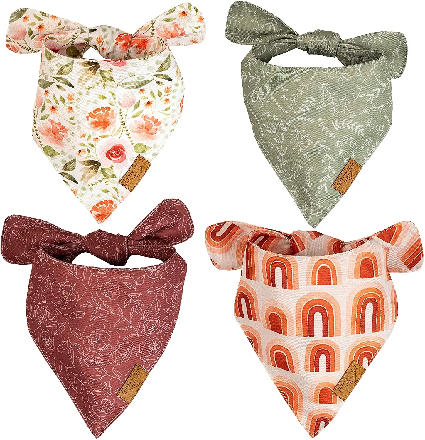 wholesale pet V cut  triangle polyester printed customized scarf dog bandana and headband dog bandana and scrunchie