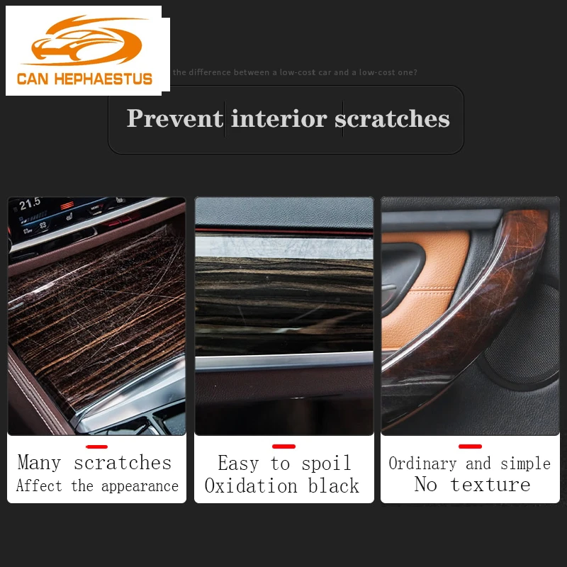 For Audi S6 RS6 2019-2022 Dashboard Panel Wrap Protective film Screen Anti-scratch Protector Car Interior Accessories