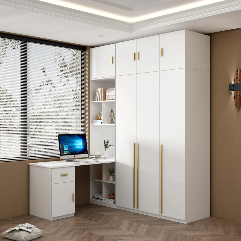 YUANCHANG Wardrobes Laminate Two-door Metal Mirror Luxurious Wholesale Walldrope Smart Wall Photos Wardrobes