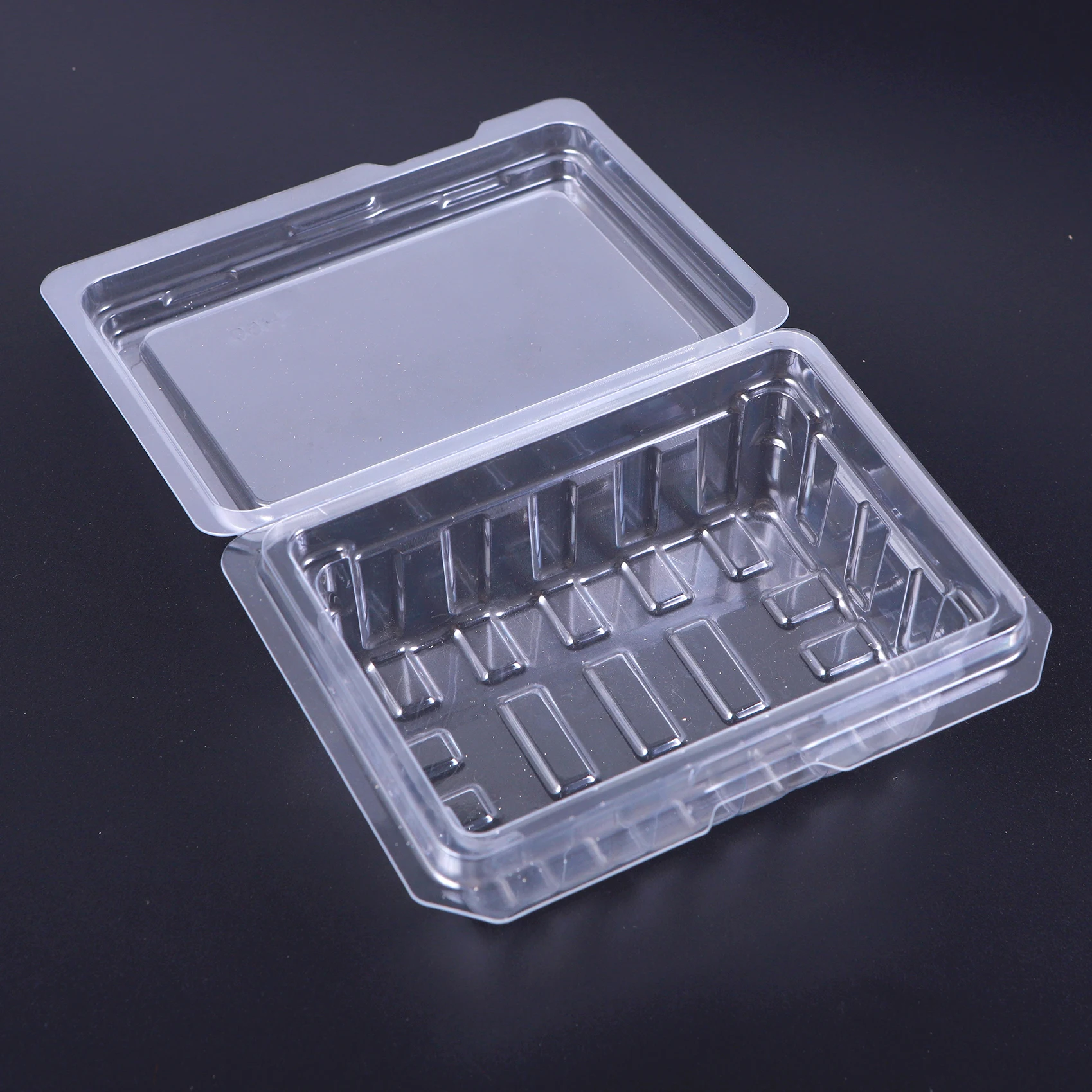 Индивидуальные прозрачные пластиковые термогерметичные раскладушки двойные блистерные упаковочные коробки