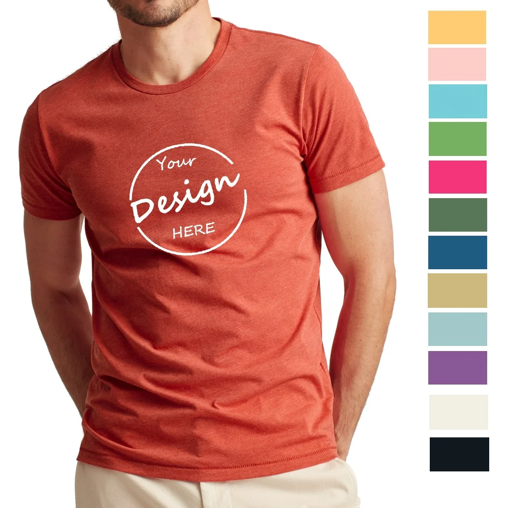 Wholesale High Quality Screen Print Fitness Man T-Shirt Custom Embroidered Plain Slim Muscle Tee Shirt Coton Men