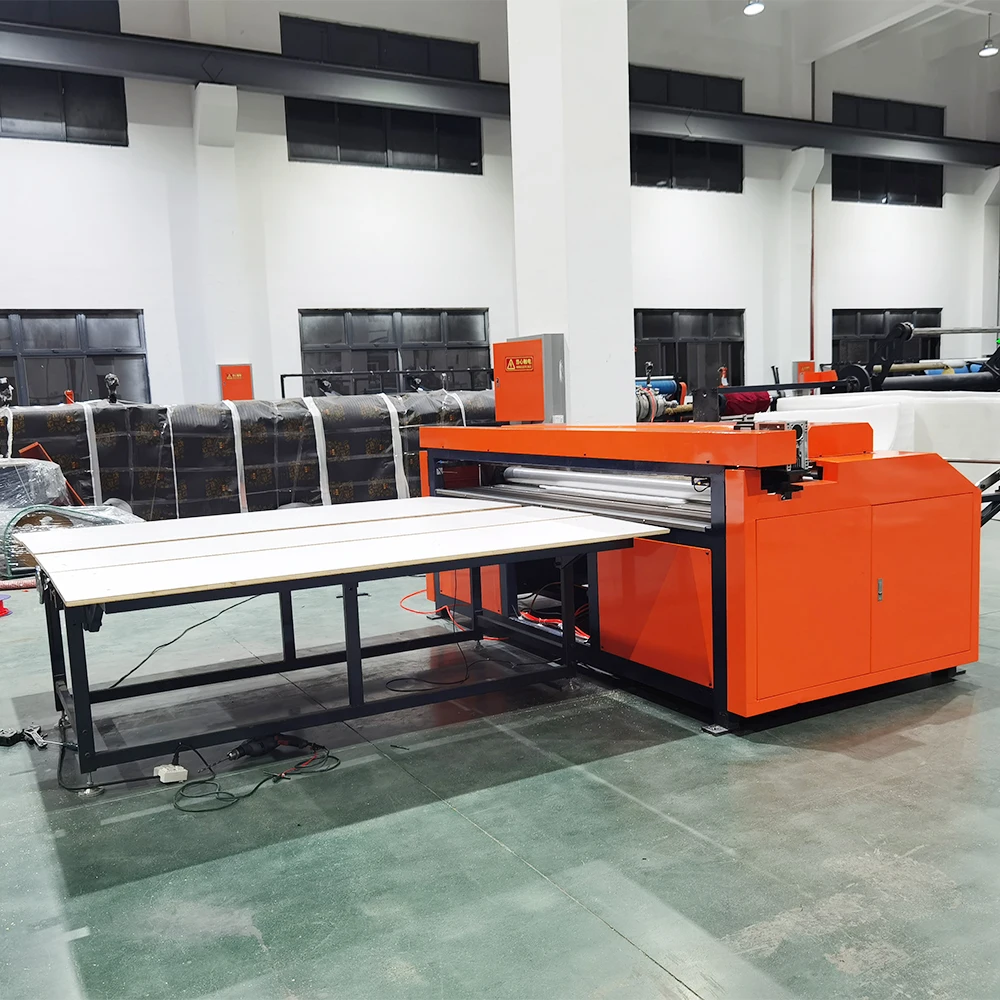 EPE vertical and horizontal slitting machine pe foam automatic bubble film cutting machine