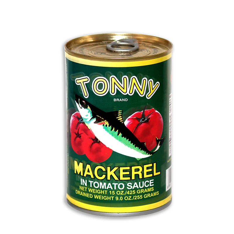Hot selling sardine mackerel canned fish in oil