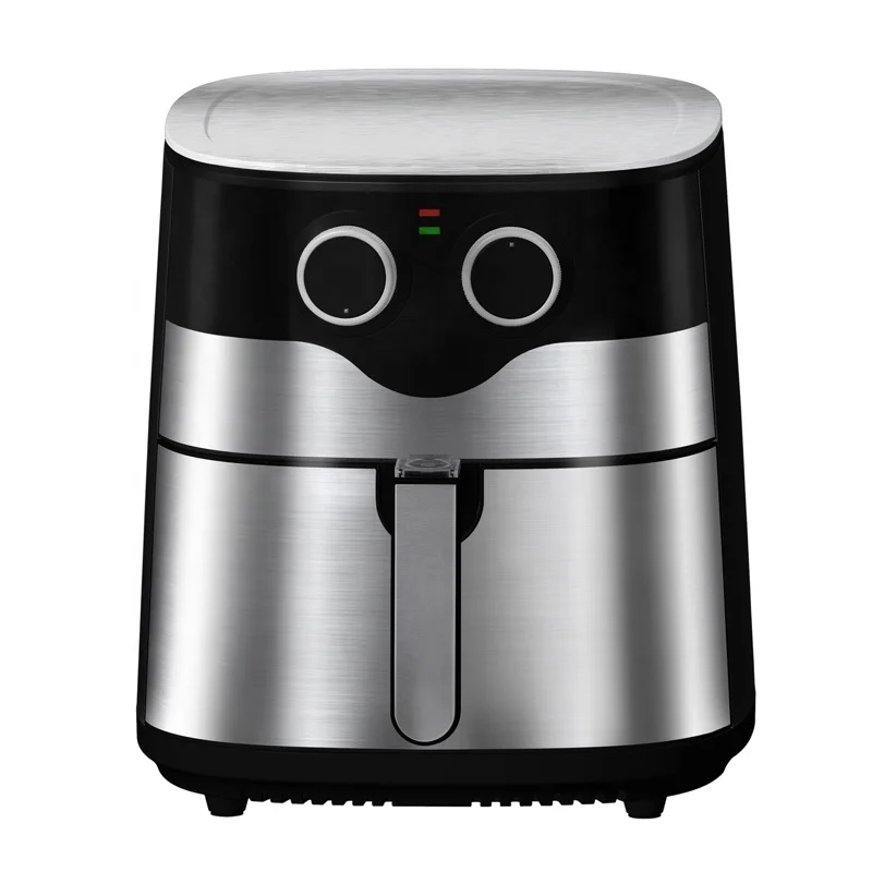 Stainless Steel smart kitchen appliances Electric Digital Air Fryer With 6L rice cookers electric Nonstick Basket