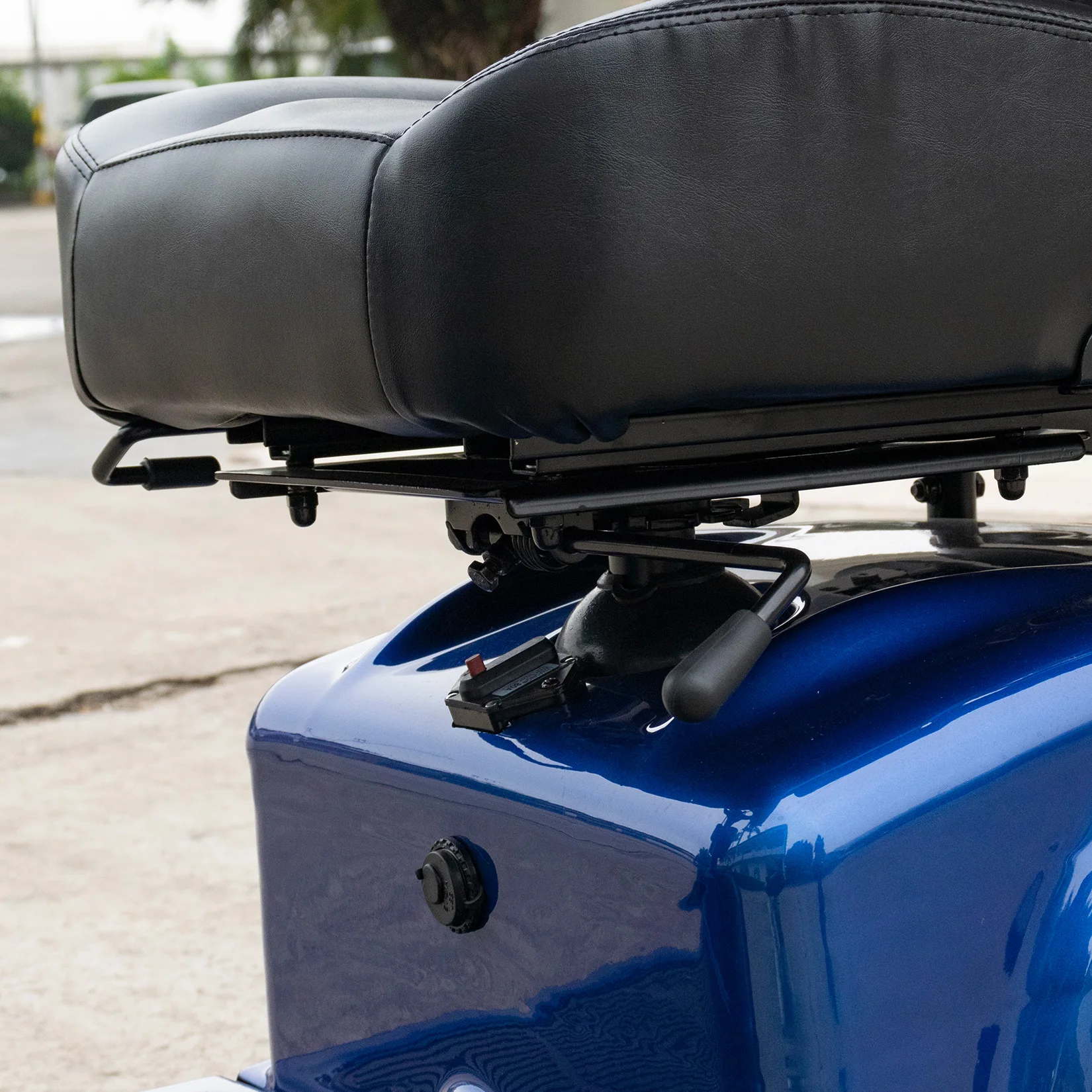 4 Wheel Scooty Moped Single Seat Mobility E Scooter Electrico Adult Handicapped Electric Scooter