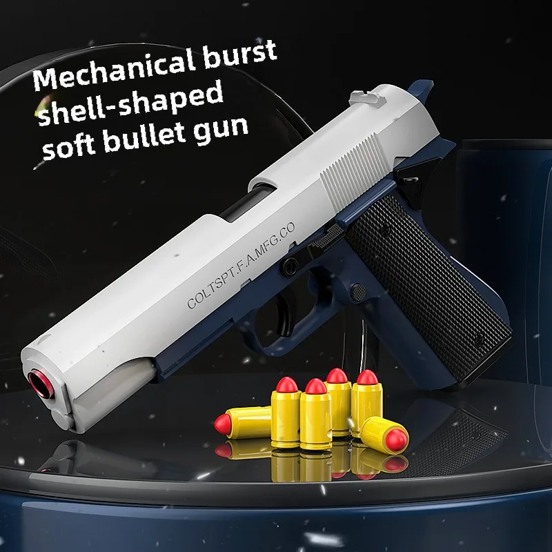 Модель игрушечного пистолета из сплава M1911 с механическим разрывом
