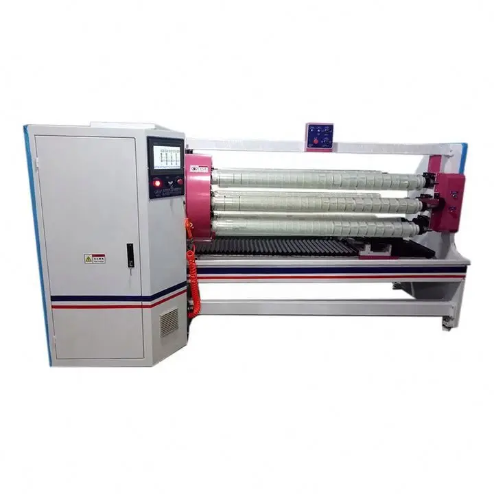 Auto Six Shaft Imported High-grade Double-sided Tape Cutter Machinery PVC Tape Cutting Machine