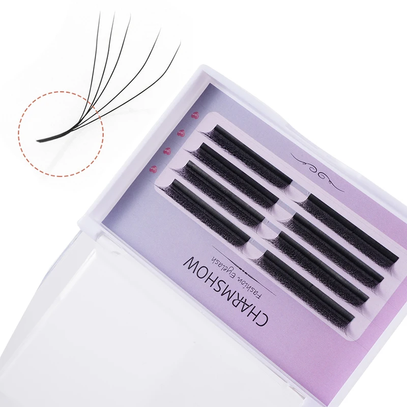 Customizable Private Label 5D Volume Pre Fanned W Shape Lash Eyelash Extension