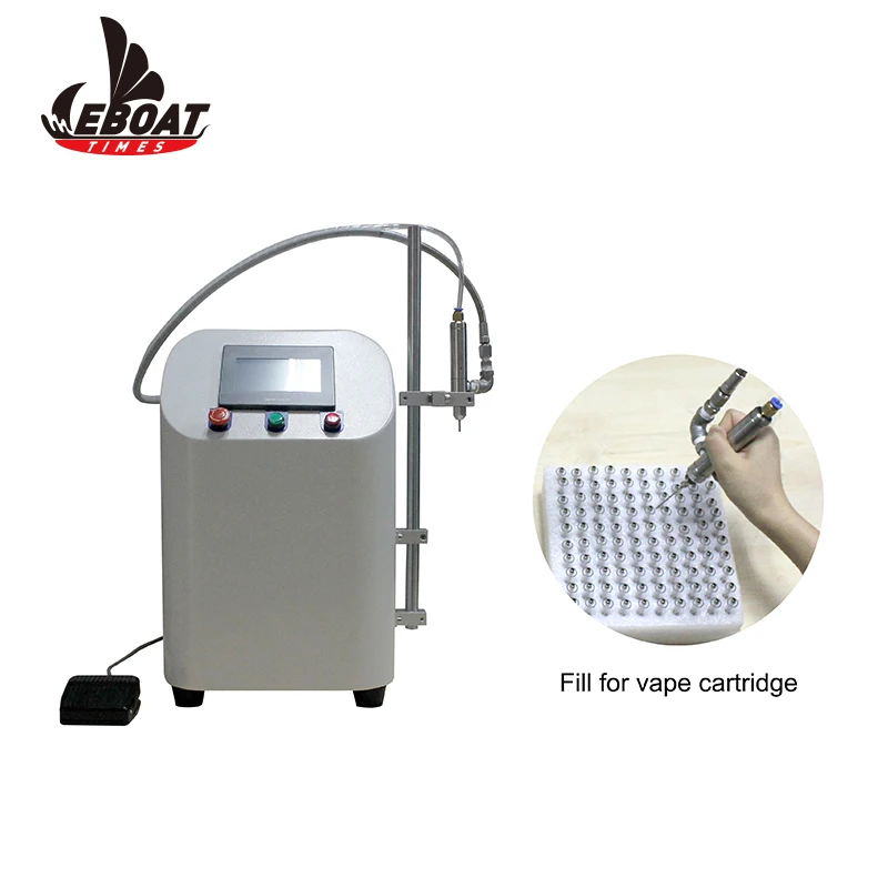 Eboat Times F7 semi automatic filling machine cbd oil vape filling machine