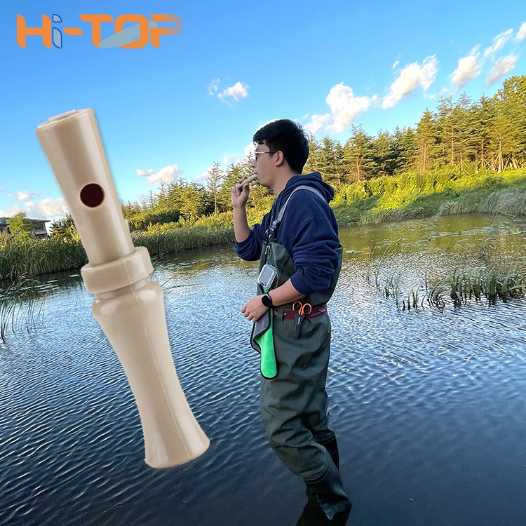 Hitop PP Wholesale Durable China Hunting Accessories Acrylic Duck Mallard Call Duck Call Whistle