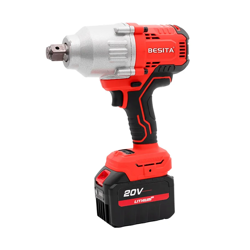 High-power Brushless Motor Household Industrial Garden Multi-function Lithium Battery Charging Wrench Multifunction 20V 1 Years