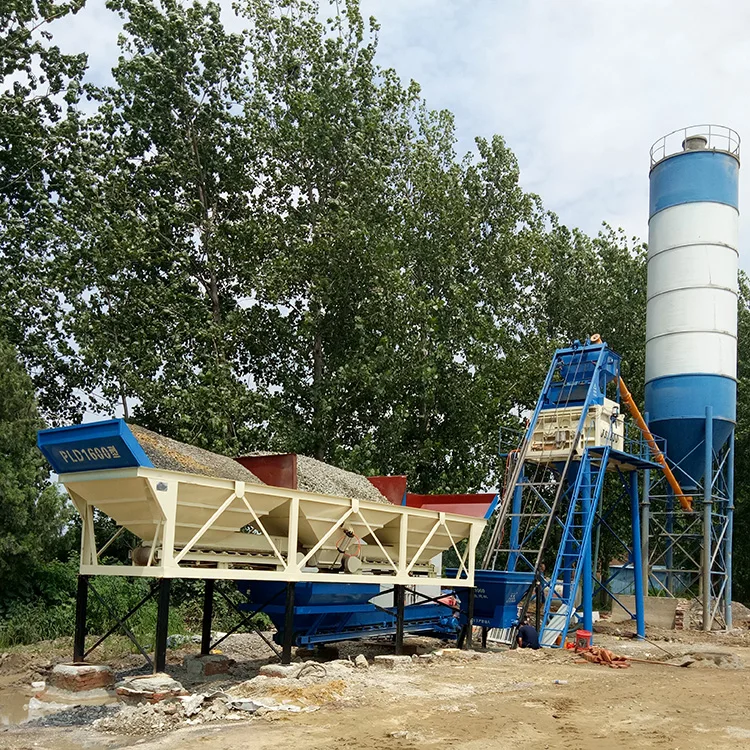 90m3h Concrete batching plant Dry Mortar Mix Concrete mixing Plant For Sale