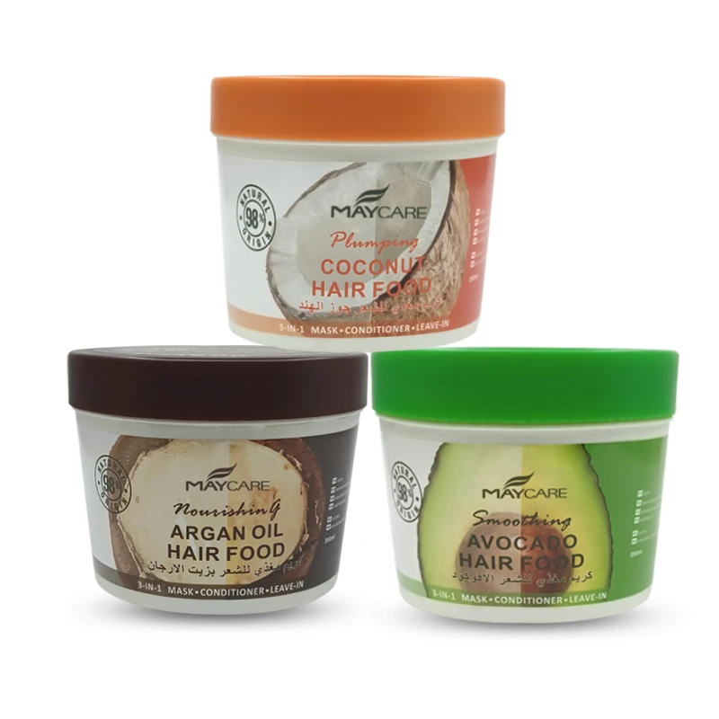 High quality Chinese herbal extract anti hair frizz straighten protein silk hair mask