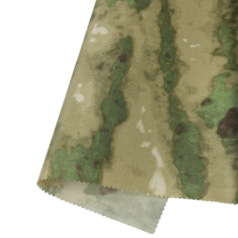 1000d nylon cordura fabric bag fabric pu coated waterproof nylon cordura camouflage fabric ATACS FG camo