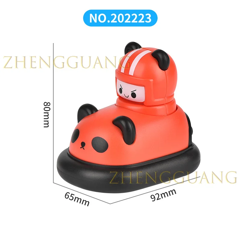 Zhengguang Kids Toys Gifts Diecast Toys Press And Go Bumper Cars Lovely Cartoon Inertial Car Toys For Children