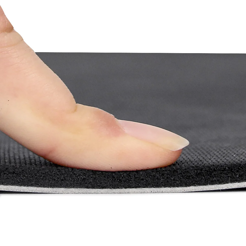 Eco Friendly PU Yoga Mat Made with Natural Rubber Bottom with Alignment Body Lines, Super Grip Non-Slip