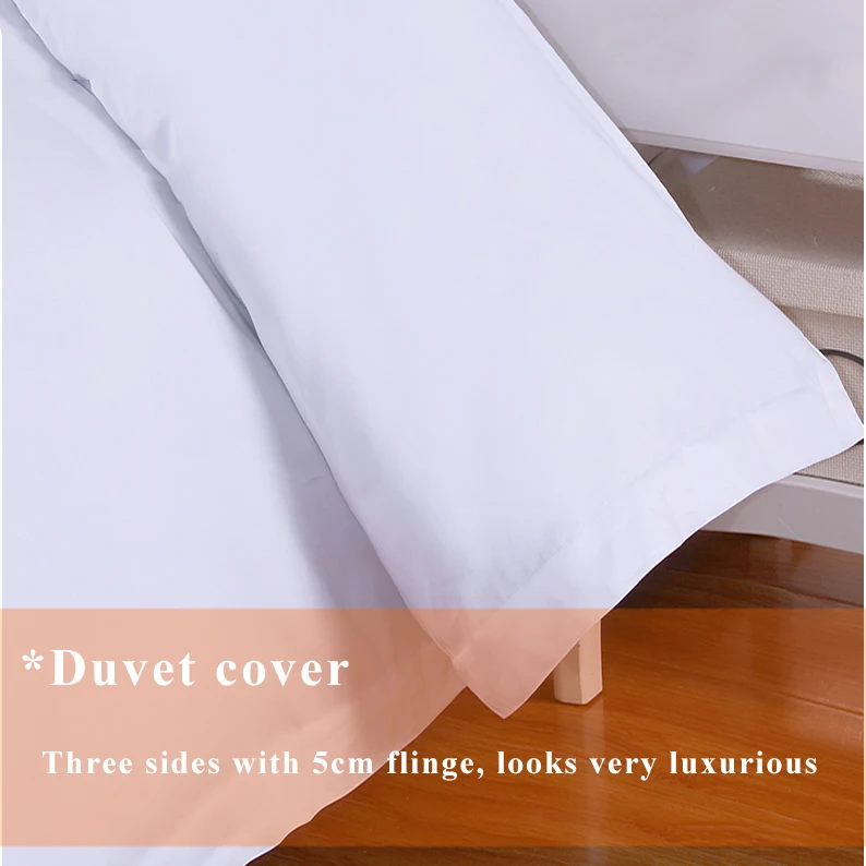 Luxury Cotton Bed Hotel Linen 200TC 300TC 400TC Queen Size Hotel Bedding Set
